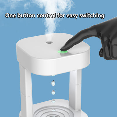 Kreative Anti-Schwerkraft Wassertropfen Luftbefeuchter